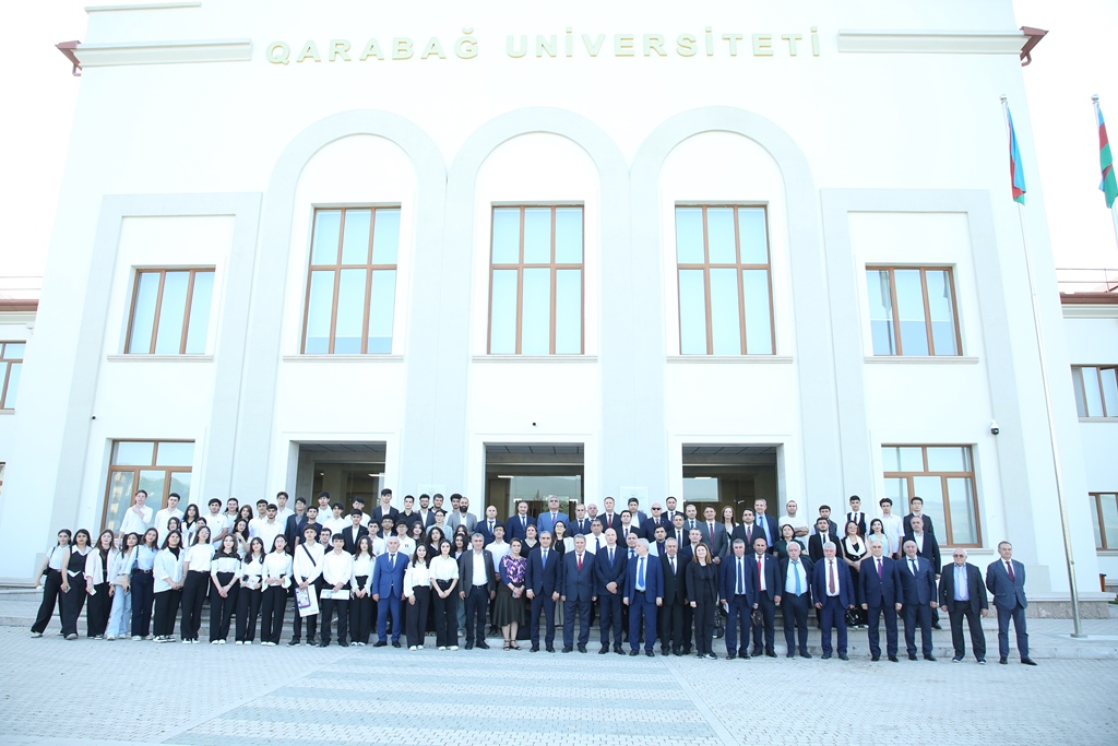 Qarabağ Universitetində AMEA-nın 80 illiyinə həsr olunmuş el...
