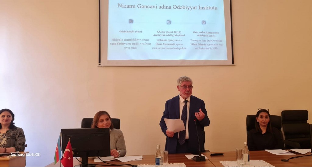 Humanitar Elmlər Bölməsinin Elmi şurasının iclası keçirilib