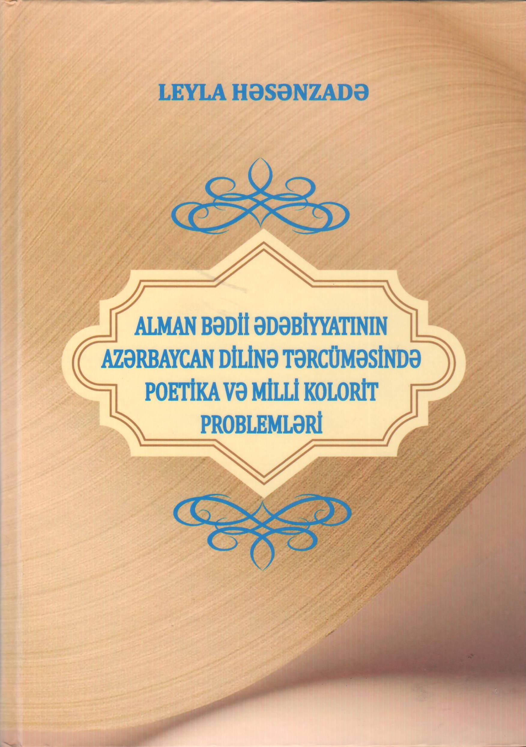 “Alman bədii ədəbiyyatının Azərbaycan dilinə tərcüməsində po...